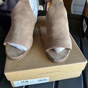 Lucky brand booties
